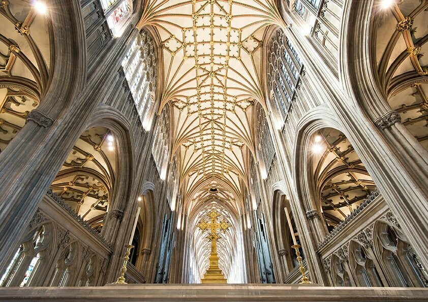 St Mary Redcliffe (looking Up) - Available Options Below