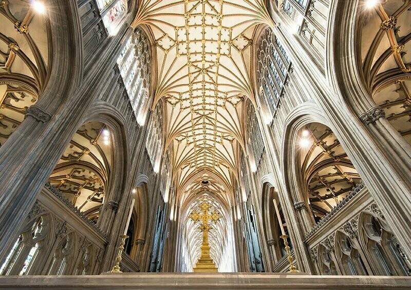 St Mary Redcliffe (looking Up) - Available Options Below