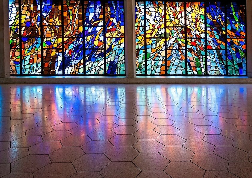 Stained Glass Window Reflections - Available Options Below