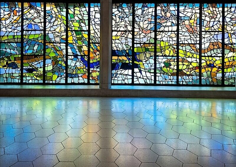 Clifton Cathedral - Stained Glass Window Reflections - Available Options Below