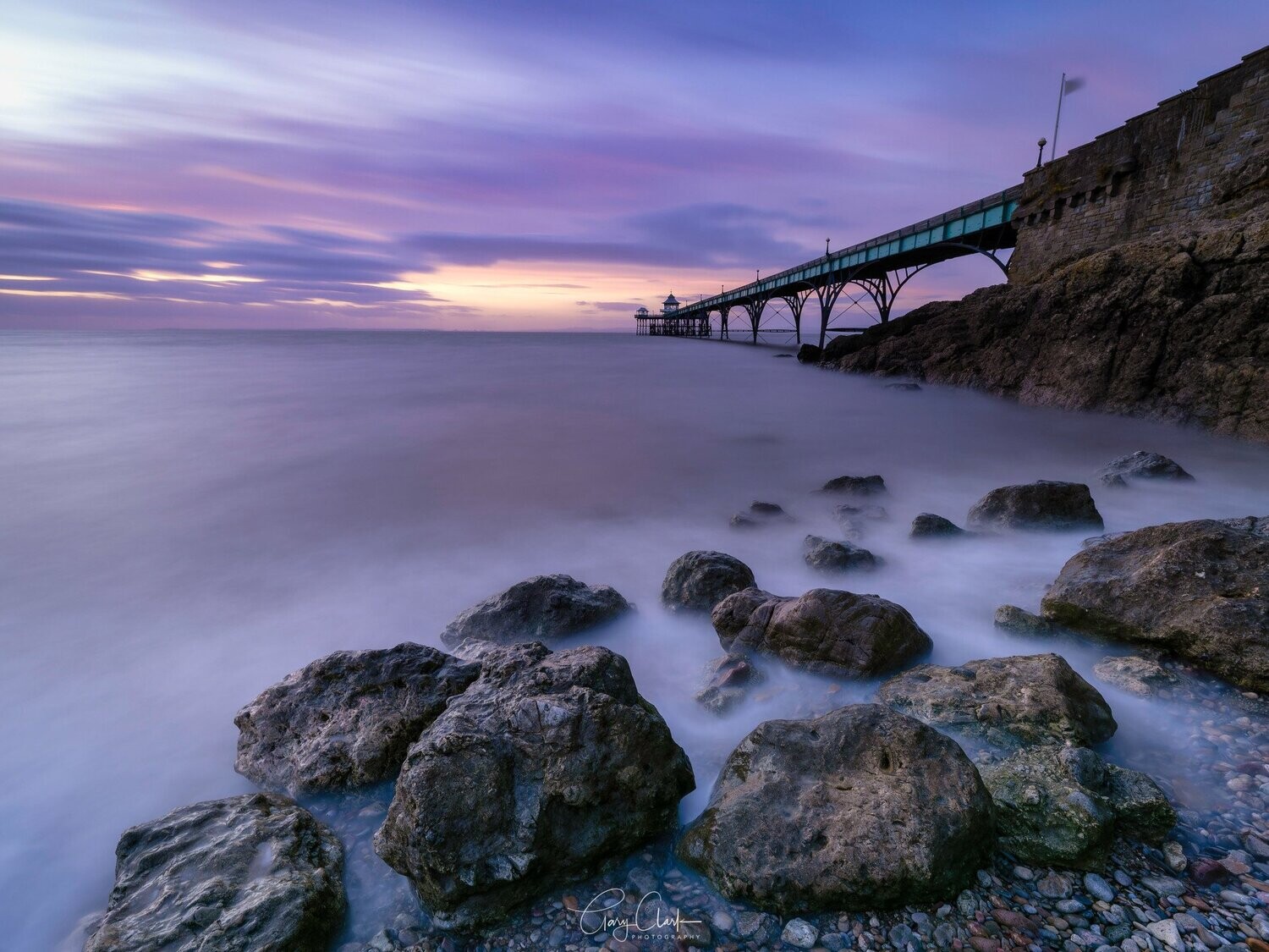 November Sunset at the Pier - Available Options Below