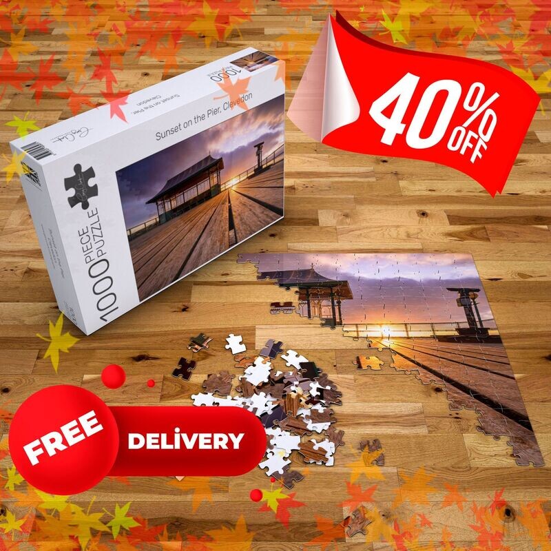 Sunset on the Pier (FREE UK DELIVERY)