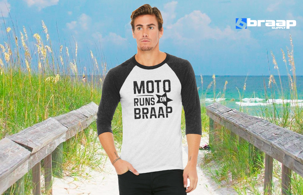 MOTO RUNS ON BRAAP TEES