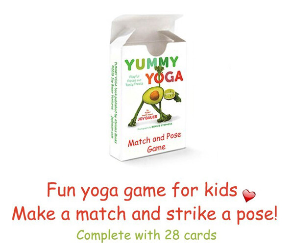 Yummy Yoga Match and Pose Card Game
