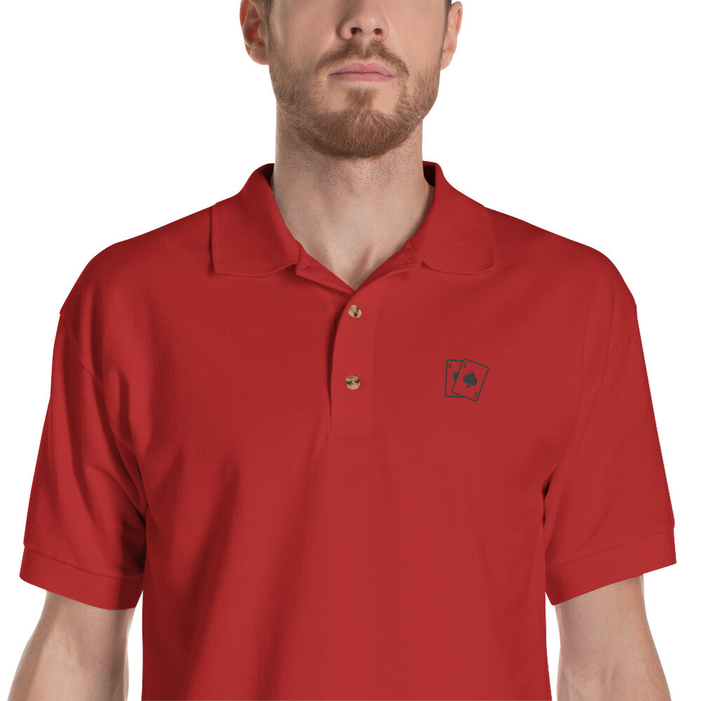Embroidered Polo Shirt - More Colors