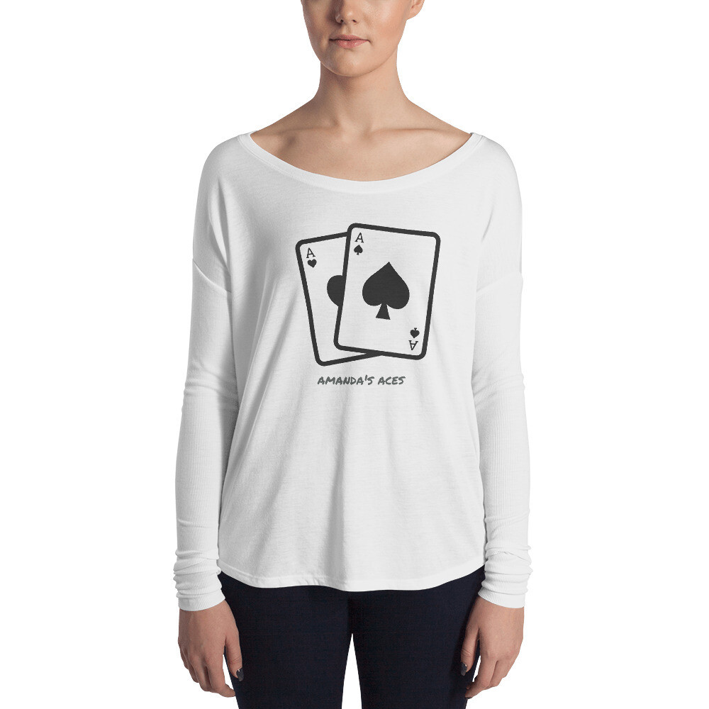 Amanda&#39;s Aces Soft Loose-fit Lounge Tee