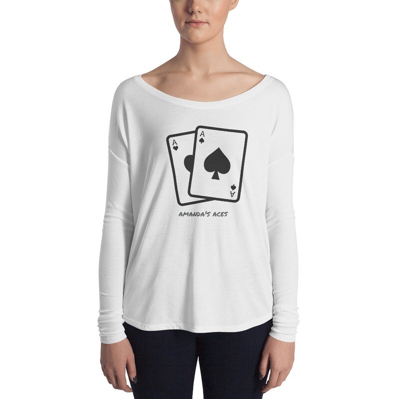 Amanda&#39;s Aces Soft Loose-fit Lounge Tee