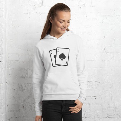Aced It! Classic Hoodie with Back Design - Men & Women