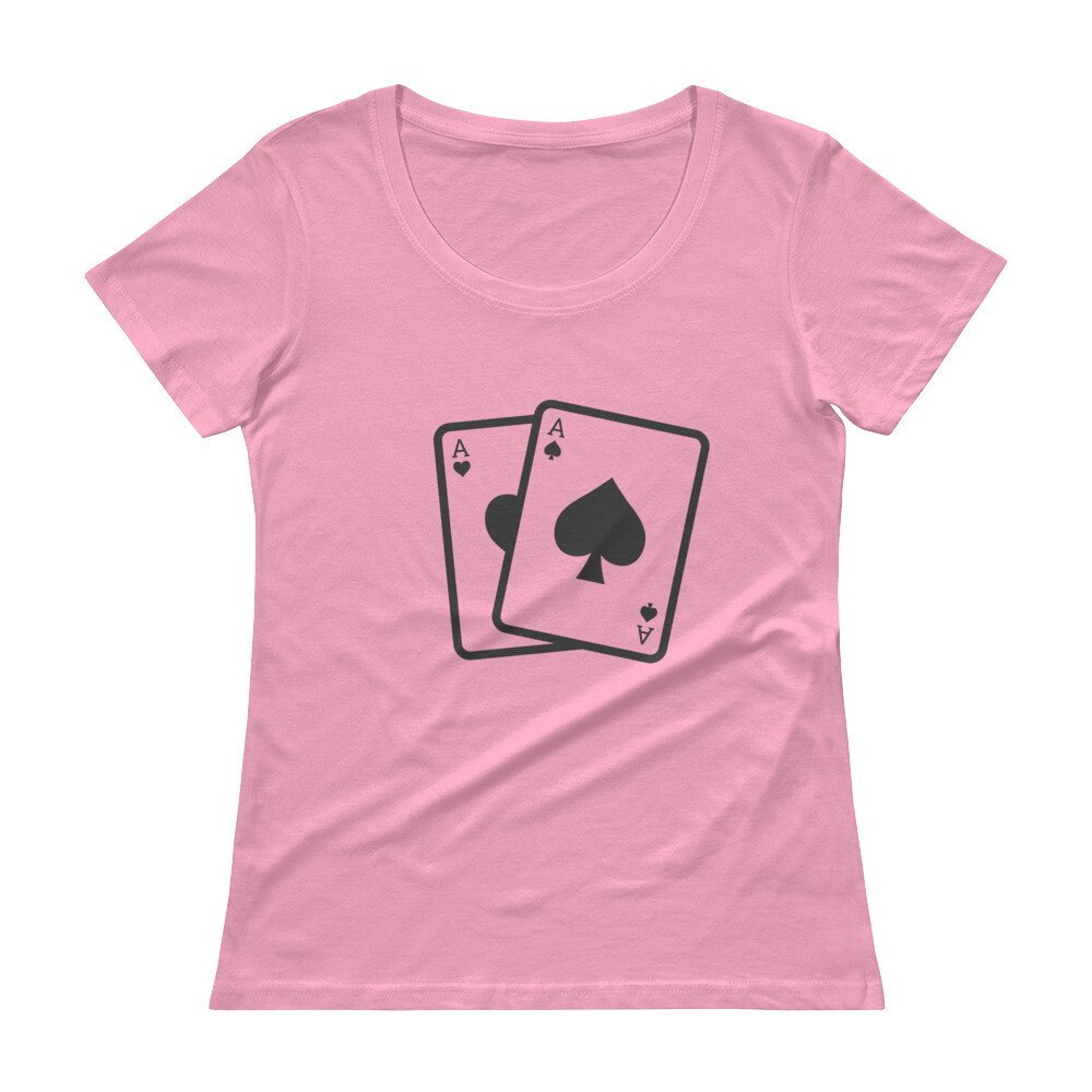 Amanda&#39;s Aces Girly Fit Tee - More Colors