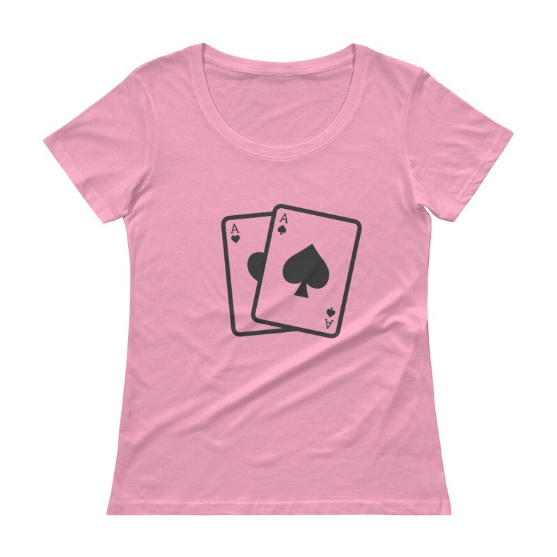 Amanda&#39;s Aces Girly Fit Tee - More Colors