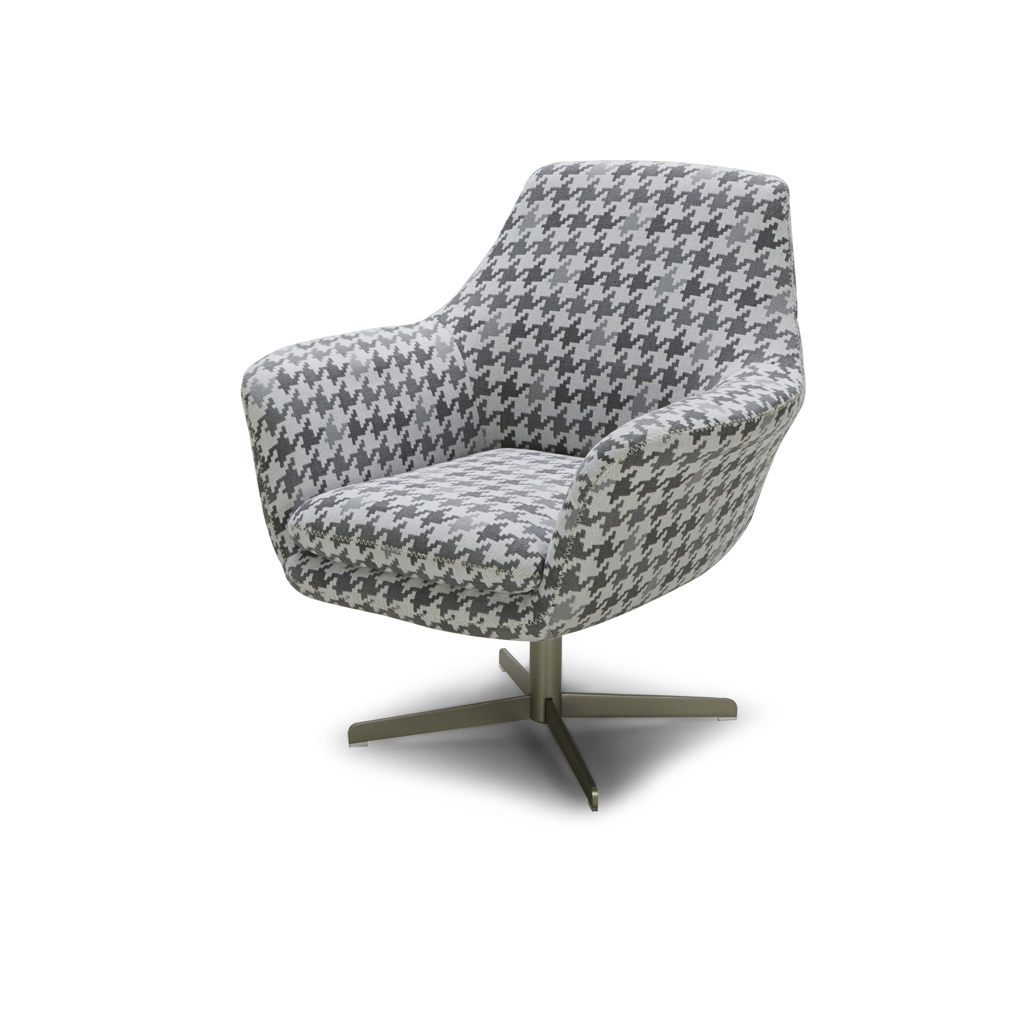 Swara Swivel Arm Chair