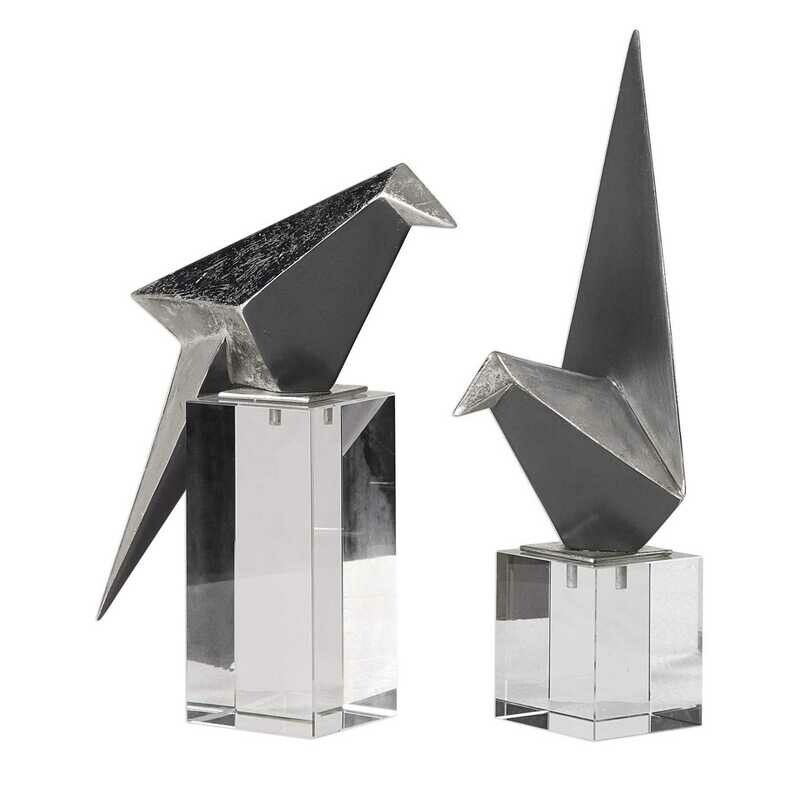 ORIGAMI BIRD FIGURINES