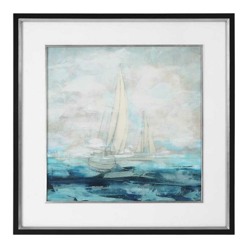 INTO THE DISTANCE FRAMED PRINT