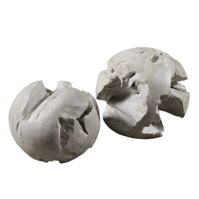 ERMANNO TEAK BALLS