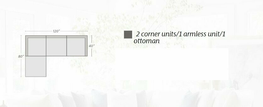 Palmer Sectional, Number of Corners: 2-Corner