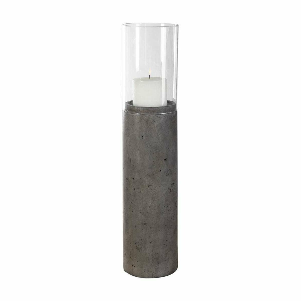 RAKAN TALL HURRICANE CANDLEHOLDER, SMALL, 2 CARTONS, OUTDOOR