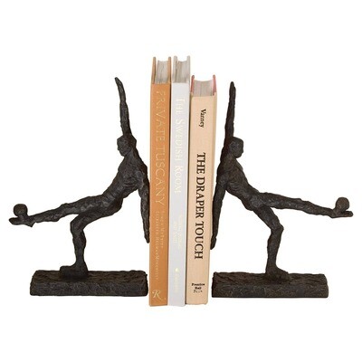 SOCCER KICK BOOKENDS - PAIR