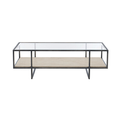 Harlow Rectangular Metal Cocktail Table