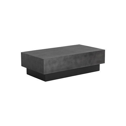 Blakely Coffee Table - Gunmetal