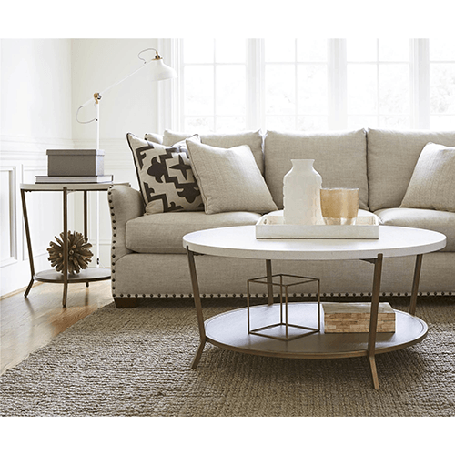 Playlist Round End Table