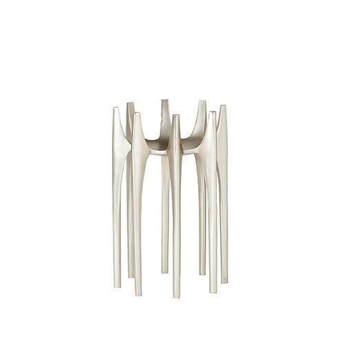 Aquilo Pillar Holder-Antique Nickel-Med