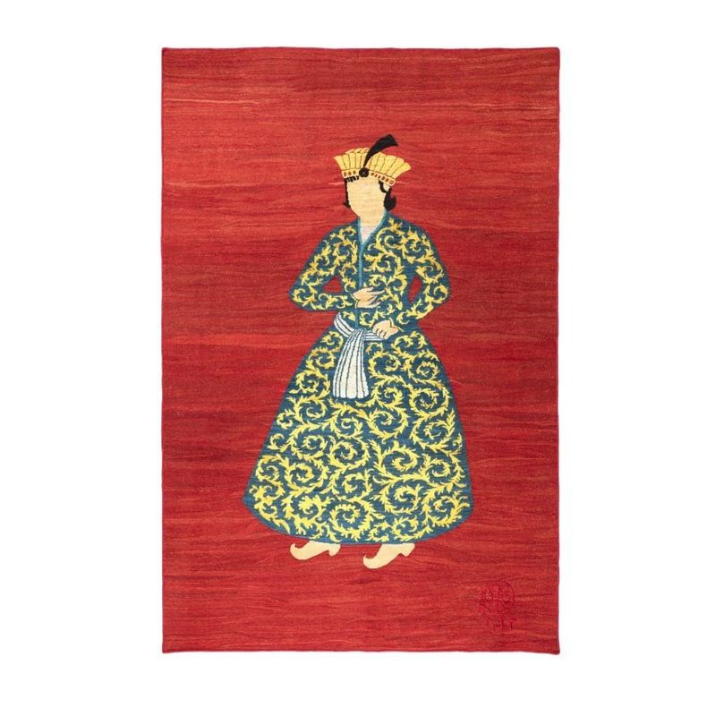 Classic Qajar Collection-Handmade Rug