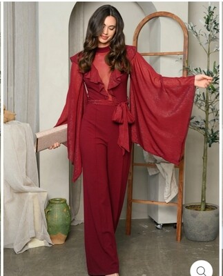 Jumpsuit Burgundy