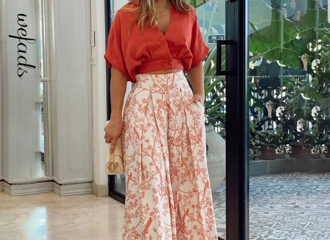 Maxi Outfit Two Piece Color As Picture