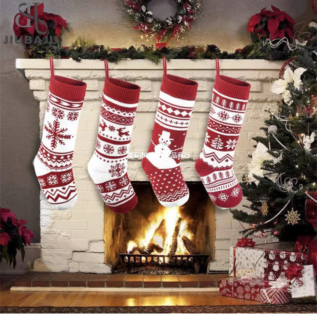 Christmas Decor/candy socks
