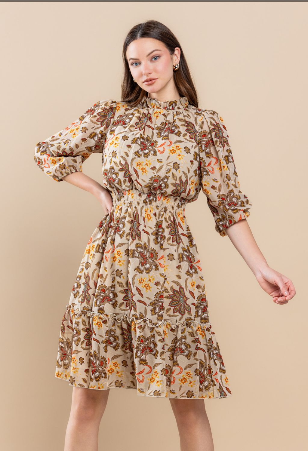 Floral Parsley dress