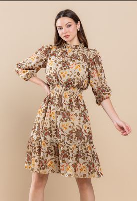 Floral Parsley dress