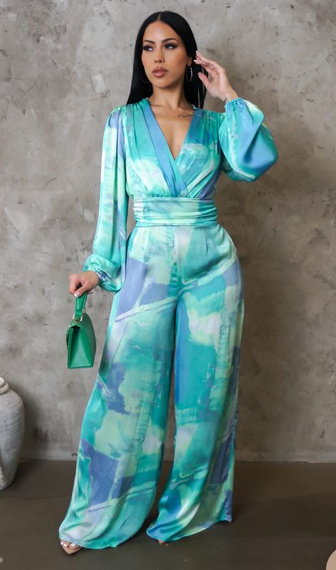 Green Jumpsuit