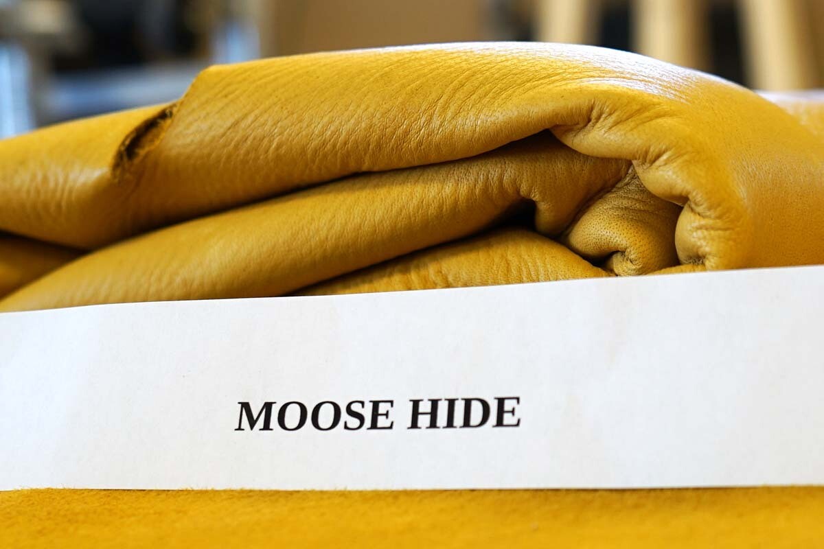 Leather, Type: Moose