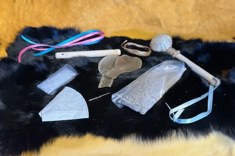 North American Indigenous Baby Rattle