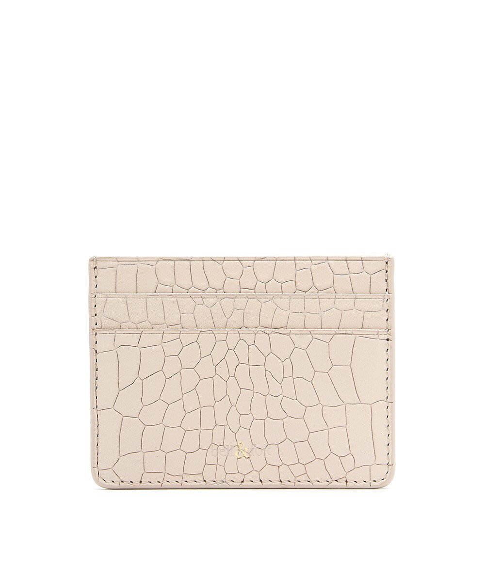 Bell & Fox RUMI Card Holder - Croc Powder