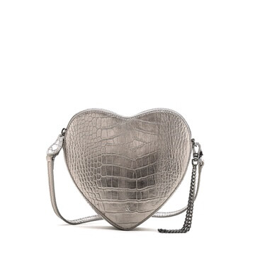Bell&Fox AMOUR wristlet Bag - Croc Pewter Bell&Fox AMOUR wristlet Bag - Croc Pewter