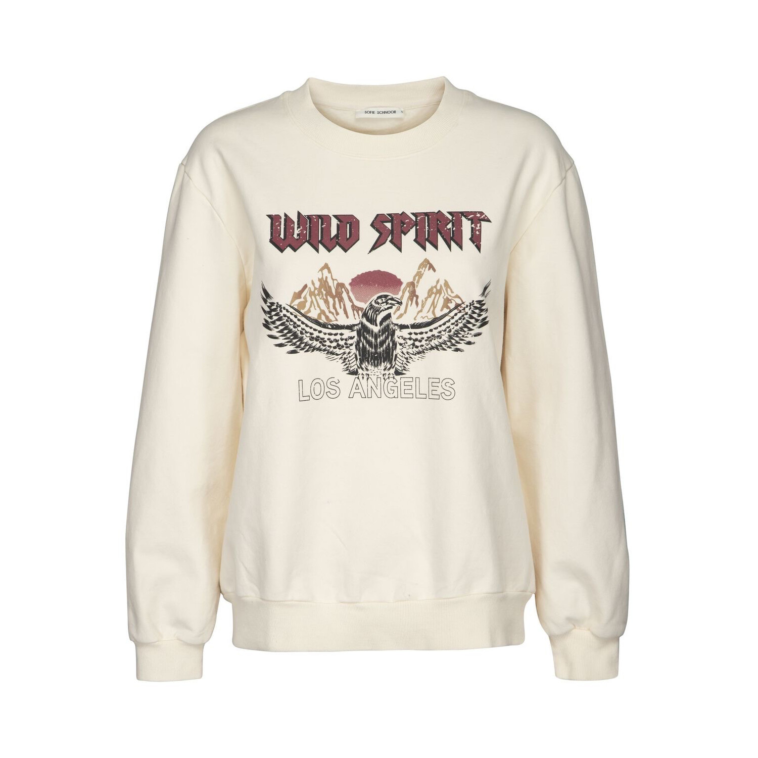 Wild Spirit Printed Sweatshirt - Cream Wild Spirit Printed Sweatshirt - Cream