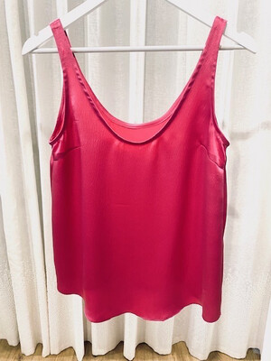 Beaubaileyrose Racer Back Silk Tank Beaubaileyrose Racer Back Silk Tank