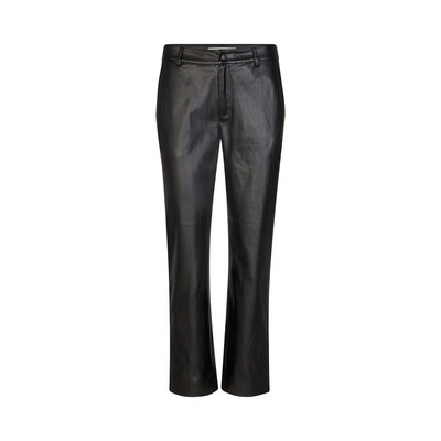 Sofie Schnoor Leather Look Trousers - Black Sofie Schnoor Leather Look Trousers - Black