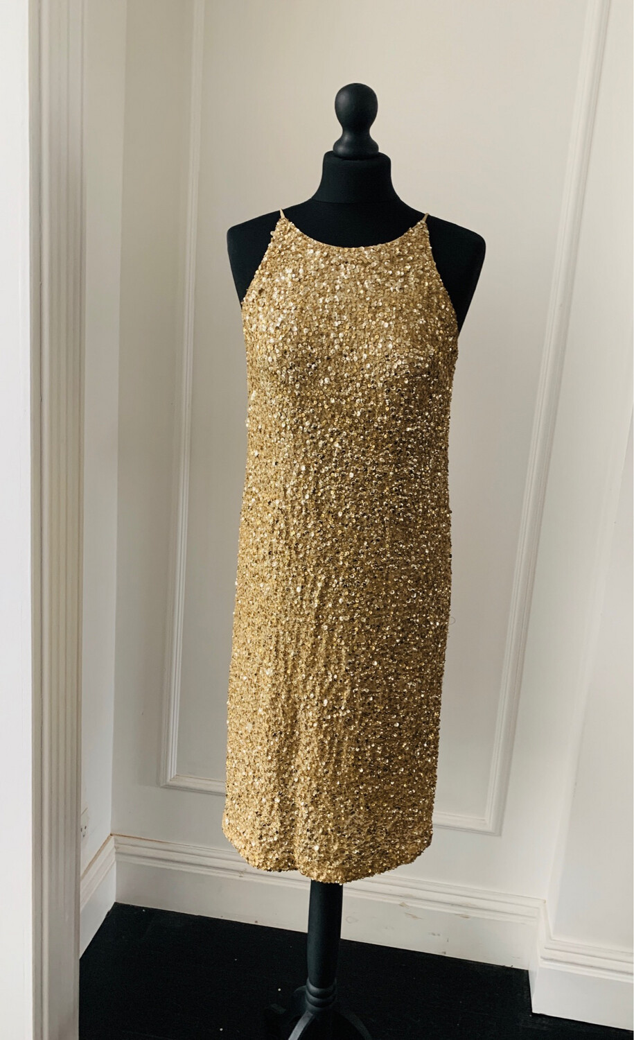 Beaubaileyrose Halter Sequin Dress - HIRE