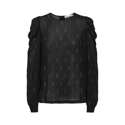 Sofie Schnoor Embellished Stud Top - Black Sofie Schnoor Embellished Stud Top - Black