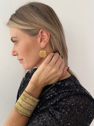 Gold Cuff Bracelet - HIRE