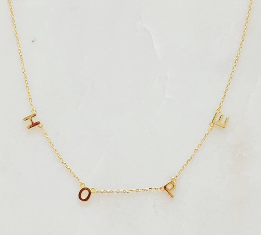 Hope Necklace - Gold 