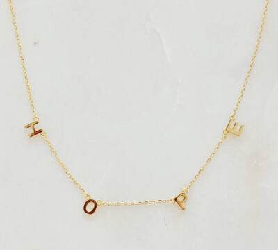 Hope Necklace - Gold 