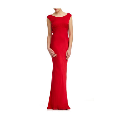 Ghost Salma Dress - Hire Red