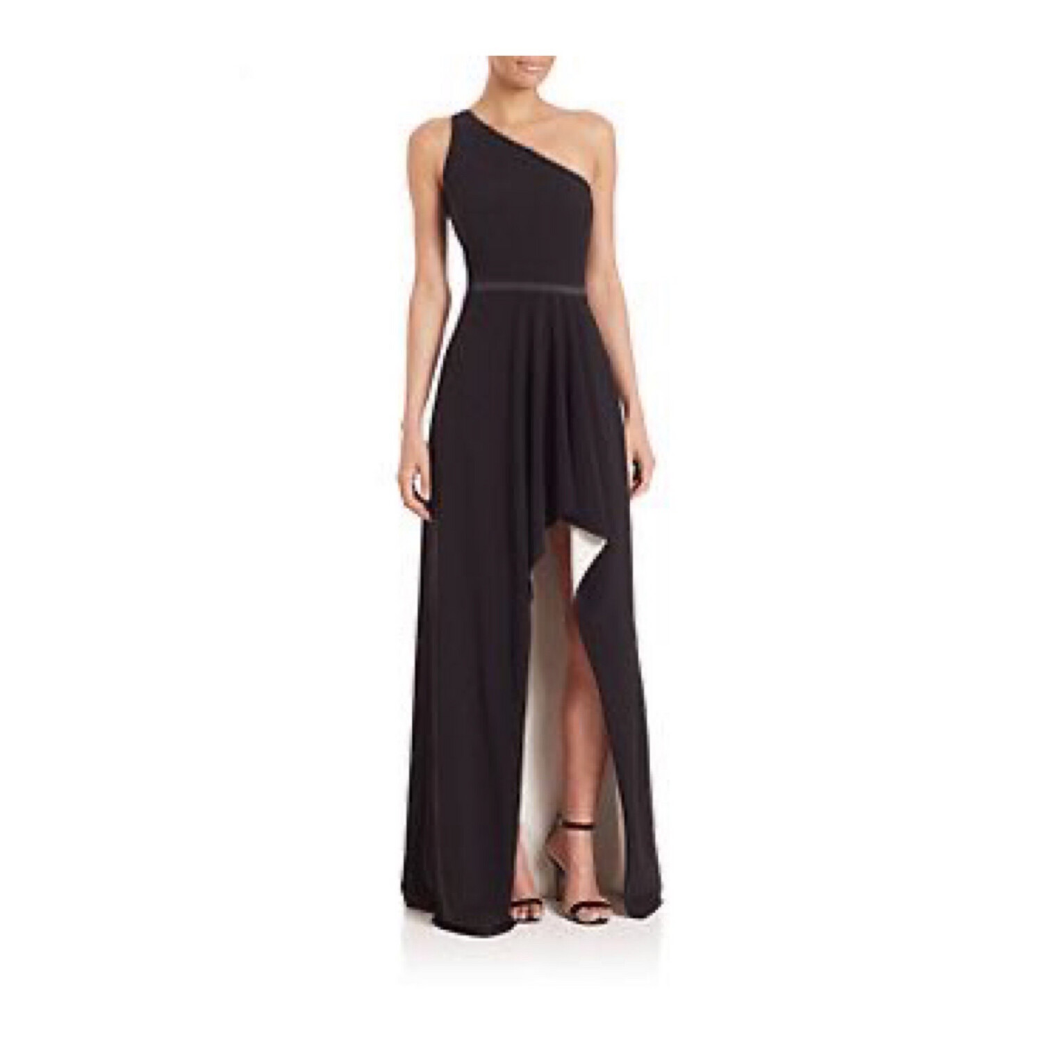 Halston Heritage 1 Shoulder Asymmetric Dress - HIRE