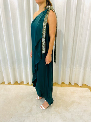 Beaubaileyrose 1 Shoulder Silk Dress