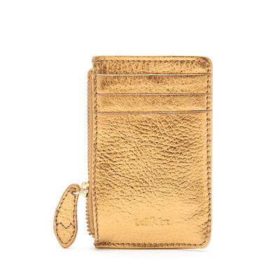 Bell & Fox LIA credit Card Purse - Bronze Leather