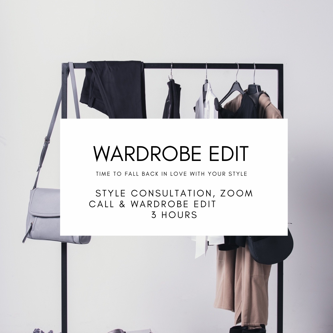 Style Consultation, Zoom Call & Wardrobe Edit