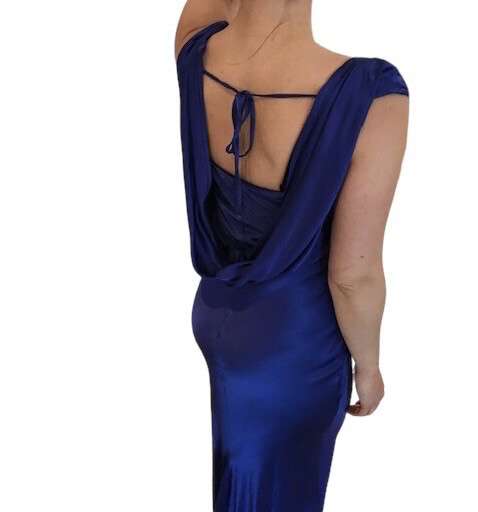 Ghost Salma Dress - Hire Navy